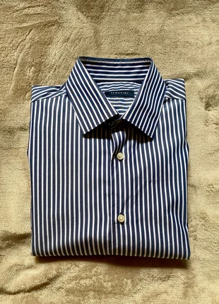 Chemise à rayures taille 37/38 (S), marca: Spontini, estado: Muy bueno, tamaño: S, 15,00 €, 16,45 € Protección al comprador incluida