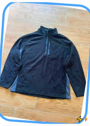 Polaire Starter noire/grise homme taille XL – demi-zip, merk: Starter, staat: Heel goed, maat: XL, € 11,00, € 12,25 inclusief Kopersbescherming