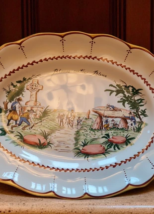 1 plat et 2 assiettes pour commémorer le bicentenaire de la Révolution, marke: St Clément, zustand: Sehr gut, 60,00 €, 63,70 € inklusive Vinted-Käuferschutz