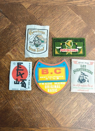 Lot de patch textile ou écusson vintage, brand: Ecusson, condition: Good, €3.50, €4.38 includes Buyer Protection