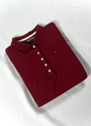 Tommy Hilfiger – Polo Bordeaux Slim Fit - Taille XS, marque: Tommy Hilfiger, état: Très bon état, taille: XS / 34 / 6, 7,90 €, 9,00 € Protection acheteurs (Pro) incluse