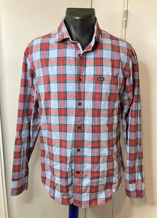 Chemise façonnable homme à carreaux taille L vintage, brand: Façonnable, condition: Good, size: L, €6.50, €7.53 includes Buyer Protection