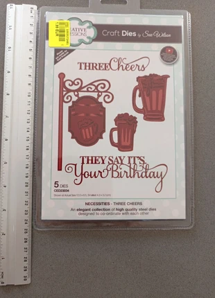 Ensemble dies matrice de découpe bière pub, marke: créative expressions, zustand: Sehr gut, 2,00 €, 2,80 € inklusive Vinted-Käuferschutz