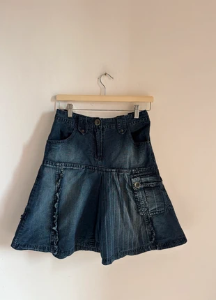 Vintage Promod denim skirt, marca: Promod, estado: Muito bom, tamanho: S / 36 / 8, €2.00, €2.80 inclui Proteção do Comprador