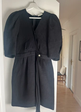 Robe Sandro noire habillée – Taille 36, brand: Sandro, condizioni: Ottime, taglia: S / IT 40 / EU 36, €39.90, €42.60 include la Protezione acquisti