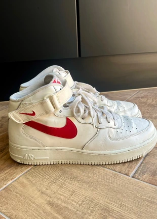 Baskets Nike - Air force one Mid blanc et rouge 44, marque: Nike, état: Très bon état, taille: 44, 47,00 €, 50,05 € Protection acheteurs incluse