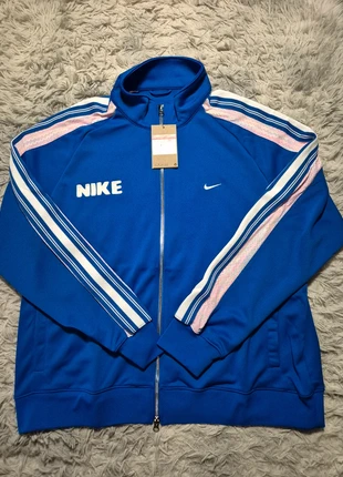 Veste de sport vintage zippée Nike Bleu Taille L, marke: Nike, zustand: Neu, mit Etikett, größe: L, 37,50 €, 40,08 € inklusive Vinted-Käuferschutz