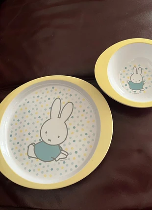 Mepal Nijntje bord en pap schaaltje., brand: Nijntje, condizioni: Ottime, taglia: Taglia unica, €3.25, €4.11 include la Protezione acquisti