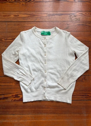 Cardigan crème, brand: United Colors of Benetton, condition: Very good, size: S / 36 / 8, €15.00, €16.45 includes Buyer Protection