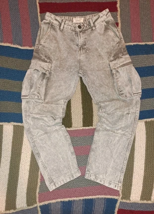 Jeans Cargo Baggy, brand: Terranova, condizioni: Ottime, taglia: IT 42 | W33, €6.00, €7.00 include la Protezione acquisti