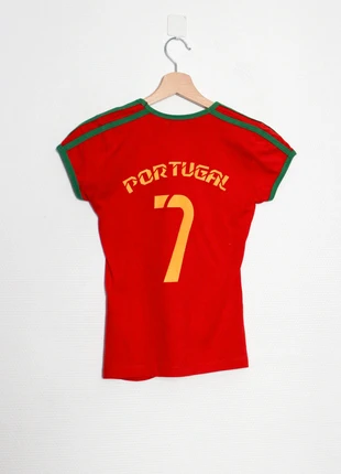 Portugal t-shirt, marque: Vintage, état: Très bon état, taille: XS / 34 / 6, 10,00 €, 11,20 € Protection acheteurs (Pro) incluse