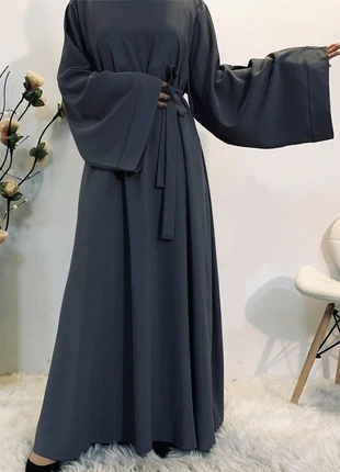 Abaya grise femme, état: Très bon état, taille: Taille unique, 9,00 €, 10,15 € Protection acheteurs incluse
