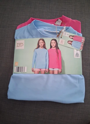 Pack de camisolas de banho anti UV, marca: L&D, estado: Nuevo con etiquetas, tamaño: 7 años / 122 cm, 5,00 €, 5,95 € Protección al comprador incluida