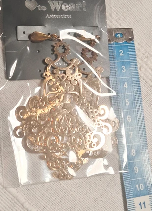 Package deals 🌞New Bohemian gold earrings 8 cm statement, brand: Love to Wear It, condizioni: Nuovo con cartellino, €3.00, €3.85 include la Protezione acquisti