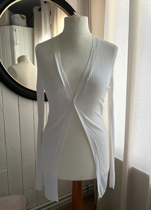 Gilet Zara blanc, brand: Zara, condition: New without tags, size: S / 36 / 8, €10.00, €11.20 includes Buyer Protection