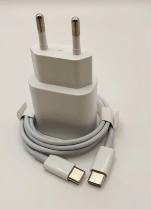 Chargeur USB-C avec Câble Type-C vers Type-C 1 mètre, état: Neuf sans étiquette, 6,99 €, 8,04 € Protection acheteurs (Pro) incluse