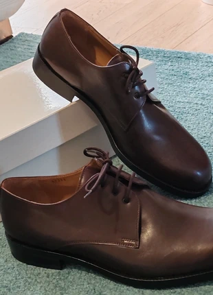 Scarpe da uomo in pelle marrone, état: Neuf sans étiquette, taille: 47, 109,00 €, 115,15 € Protection acheteurs incluse
