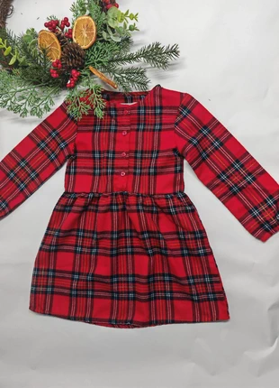 Primark Chrismas red and black Checkered Dress size 2-3years, brand: Primark, condition: Good, size: 24-36 months / 92 cm, £3.00, £3.54 includes Buyer Protection Pro