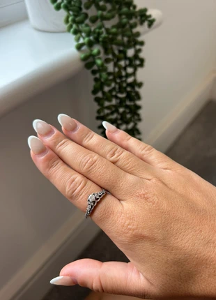 Pandora ring size 52 crown princess, brand: Pandora, condition: Very good, size: Adjustable, £9.20, £10.36 includes Buyer Protection
