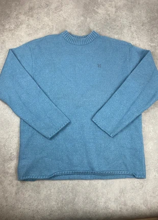 Pull Oxbow laine vintage bleu, marca: Oxbow, estado: Muito bom, tamanho: XXL, €45.00, €47.95 inclui Proteção do Comprador