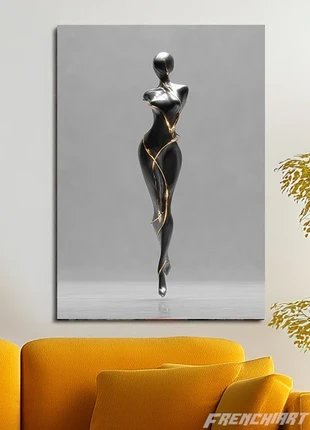 Poster métallique 30cm x 42cm Femme Corps Marbre + aimant mural fourni., brand: italien, condition: Very good, €28.50, €30.63 includes Buyer Protection Pro