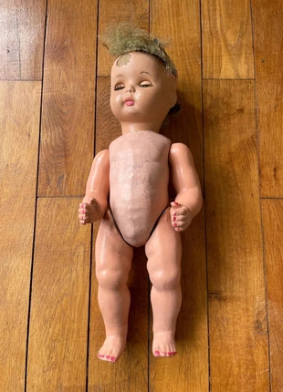 Poupée ancienne en composition années 40-50 yeux dormeurs vintage, marque: Poupée, état: Bon état, taille: Taille unique, 20,00 €, 21,70 € Protection acheteurs incluse