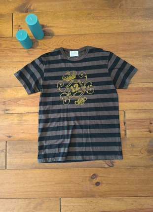 Vintage Striped Y2K Tee, marca: Vintage Dressing, estado: Muito bom, tamanho: L, €19.00, €20.65 inclui Proteção do Comprador