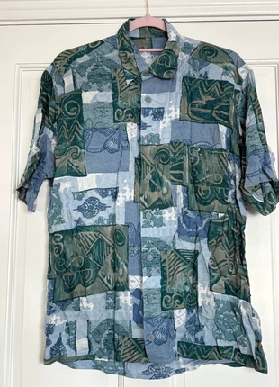 Vintage Eterna Short Sleeve Print Shirt, brand: Eterna, condition: Very good, size: M, €8.50, €9.63 includes Buyer Protection