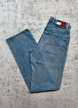 👖 Jean Tommy Jeans Vintage 2002 Y2K W29 L34 (S) Bleu Clair Old Money Retro, marca: Tommy Jeans, estado: Muy bueno, tamaño: W29 | ES 38, 74,95 €, 79,40 € Protección al comprador Pro incluida