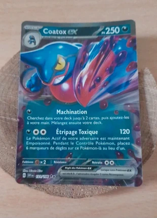 Coatox ex, brand: Pokémon, condition: Very good, €3.50, €4.38 includes Buyer Protection