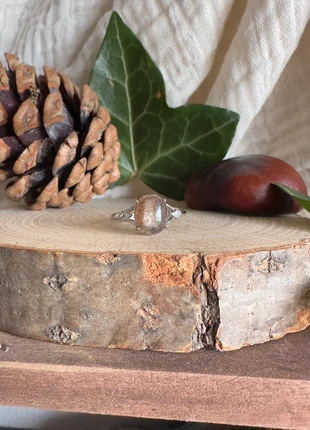 Bague Pierre de Soleil naturelle • Taille réglable, marca: lithotherapie, estado: Novo com etiquetas, tamanho: Ajustável, €12.00, €13.30 inclui Proteção do Comprador