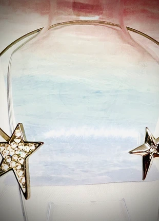 Collier ras de cou argenté Étoiles, condition: Very good, €5.00, €5.95 includes Buyer Protection