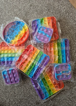 Rainbow Fidget Pop It Toys – Brand New in Packaging (Bundle Set), brand: Unbranded, condition: New with tags, size: One size, £9.95, £11.05 includes Buyer Protection