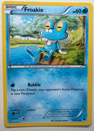 Froakie #38 Pokemon BREAKpoint, merk: Pokémon, staat: Nieuw zonder prijskaartje, € 2,00, € 2,80 inclusief Kopersbescherming