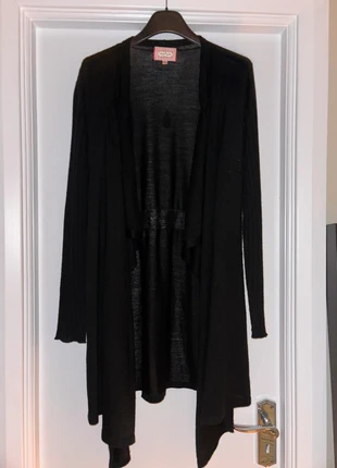 Long Black Cardigan, brand: Fran Jane, condition: Very good, size: M / 38 / 10, €3.00, €3.85 includes Buyer Protection