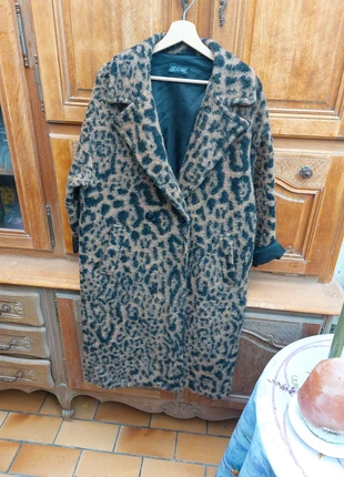Magnifique manteau long laine léopard 38 340 tb état, brand: Tendance, condition: Very good, size: M / 38 / 10, €75.00, €79.45 includes Buyer Protection