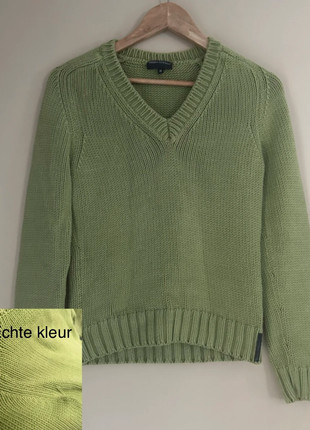 Lichtgroene groene gebreide V-hals trui Marc O’Polo M, marque: Marc O'Polo, état: Très bon état, taille: M / 38 / 10, 15,00 €, 16,45 € Protection acheteurs incluse