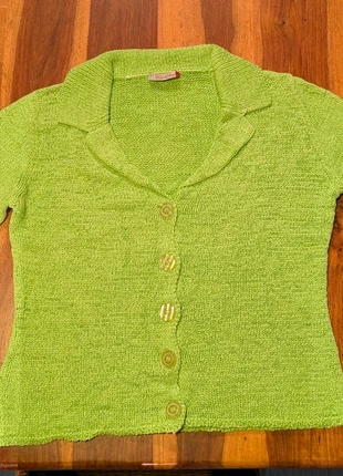 Green GC Fontana cardigan sweater, marque: GCfontana, état: Neuf sans étiquette, taille: L / 40 / 12, 12,00 €, 13,30 € Protection acheteurs incluse