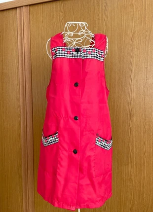 Tablier rouge fleuri brodé vintage années 60’s70’s y2k, brand: Vintage Chic, condition: Very good, size: M / 38 / 10, €10.00, €11.20 includes Buyer Protection