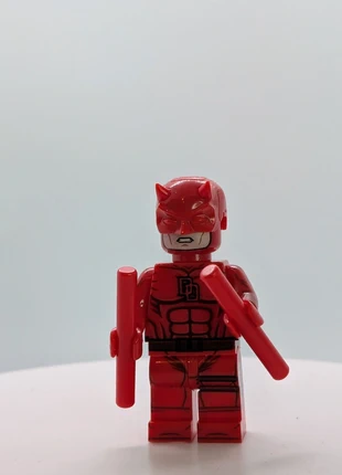 Custom Lego Minifigure Daredevil - Comic Book Suit, brand: custom lego, condition: Very good, size: One size, £6.00, £6.78 includes Buyer Protection