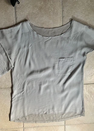 Blusa grigia, zustand: Sehr gut, größe: L / 40 / 12, 4,00 €, 4,90 € inklusive Vinted-Käuferschutz
