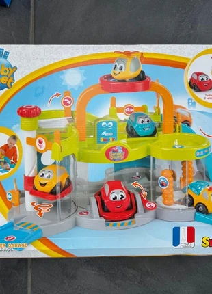 Smoby Planet Mon Premier Garage Héliport Ascenseur + 2 voitures 2 niveaux (Modèle famille +18 mois), marque: Smoby, état: Très bon état, taille: 18-24 mois / 86 cm, 40,00 €, 42,70 € Protection acheteurs (Pro) incluse