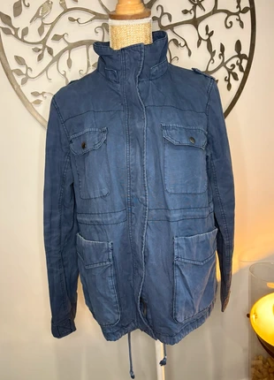 Veste coupe vent bleu, marke: Jennyfer, zustand: Gut, größe: M / 38 / 10, 7,00 €, 8,05 € inklusive Vinted-Käuferschutz