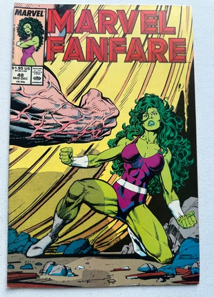 Marvel Fanfare 48 (1982 1st Series Marvel), staat: Heel goed, € 5,00, € 5,95 inclusief Kopersbescherming