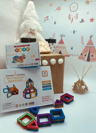 Blocs magnétiques de construction - 46 + 40 pièces - neufs, marke: Noël, zustand: Neu, größe: Einheitsgröße, 32,00 €, 34,30 € inklusive Vinted-Käuferschutz