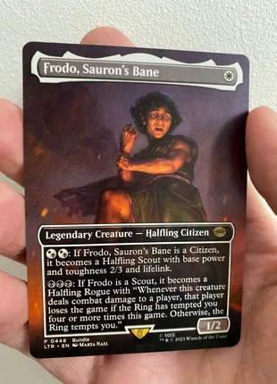 Frodo Sauron’s Bane Magic the Gathering LOTR, brand: Magic: The Gathering, condition: New without tags, £2.00, £2.80 includes Buyer Protection