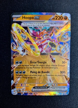 Hoopa Ex 098/182 Ev4 Failles Paradoxe, marque: Pokémon, état: Très bon état, 4,90 €, 5,85 € Protection acheteurs (Pro) incluse