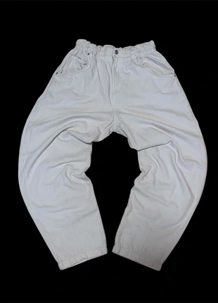 pantalon large blanc | Bershka, marque: Bershka, état: Très bon état, taille: W30 | FR 40, 20,00 €, 21,70 € Protection acheteurs incluse