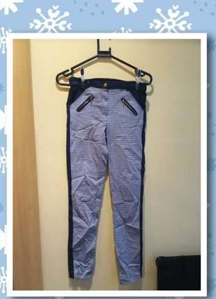 Atmosphere, size 6, navy & white, zipper detail, straight leg, trousers, brand: Atmosphere, condition: Very good, size: XS / UK 4-6, £1.50, £2.28 includes Buyer Protection