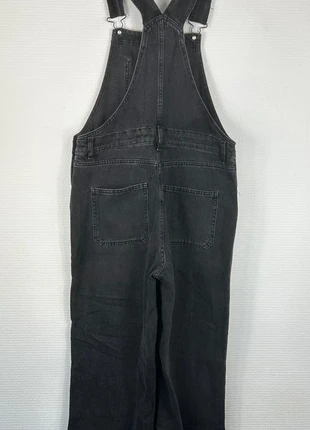 Salopette en Jean Baggy Vintage Noir Délavé, brand: Vintage Denim, condition: Very good, size: XXL / 44 / 16, €29.00, €31.15 includes Buyer Protection Pro